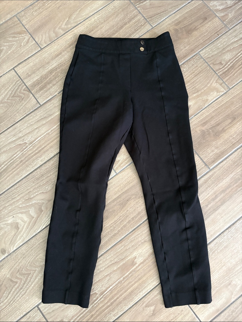 Spanx Black Slim Ponte ankle stretch Pants pull on leggings Women’s small